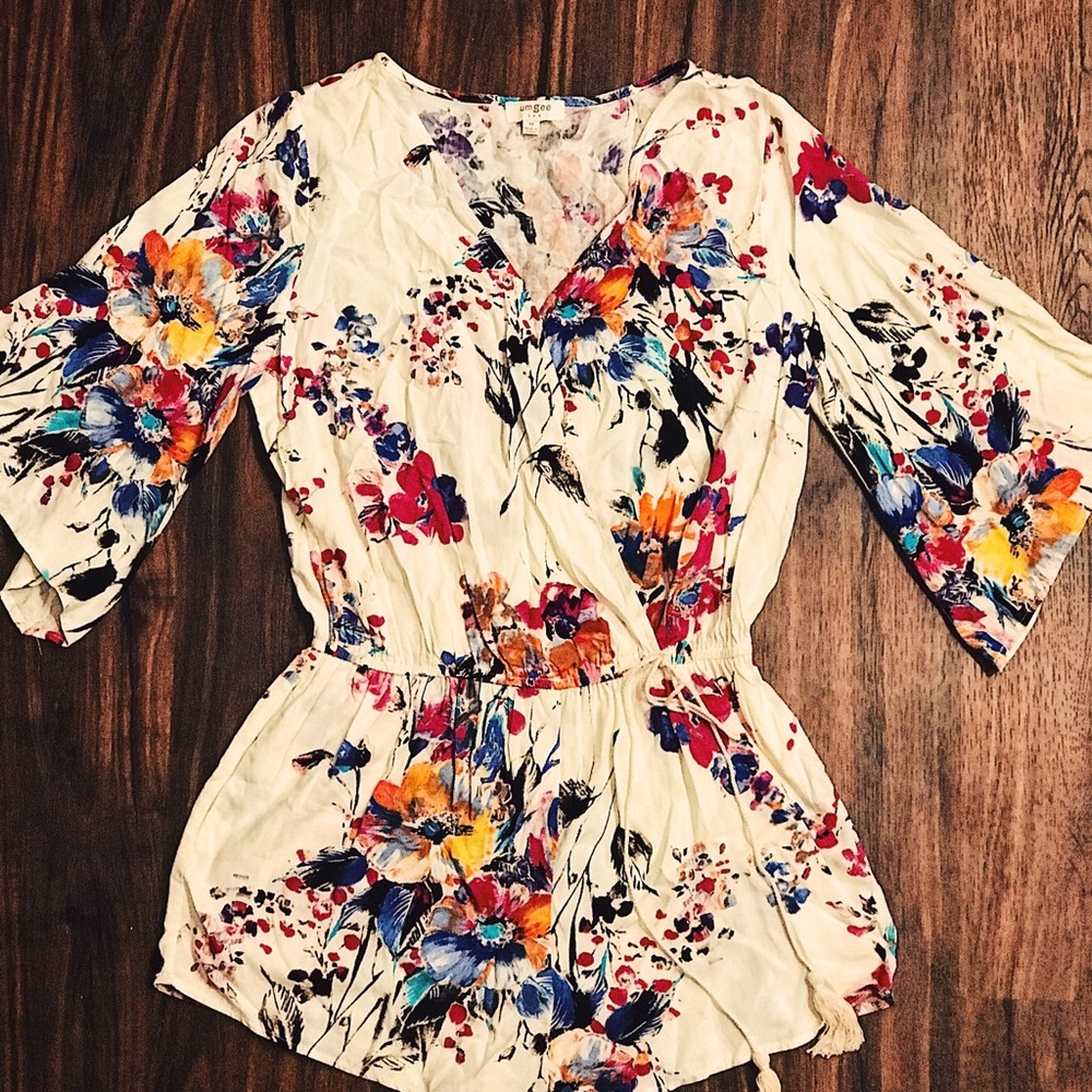 Floral Romper